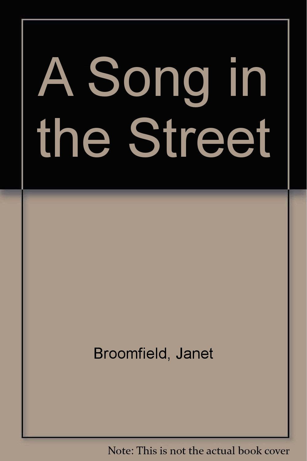 A Song in the Street Contemporary literature