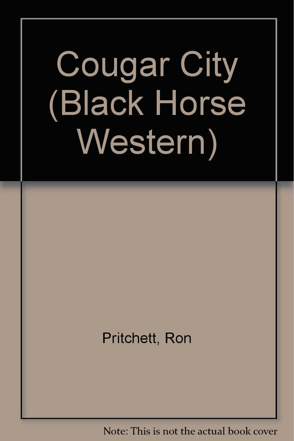 Cougar City (Black Horse Western) Books