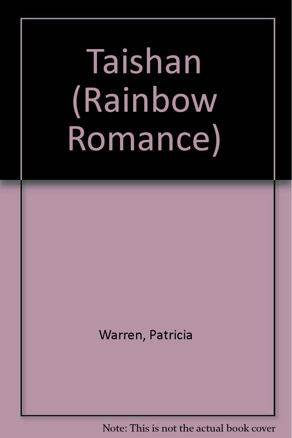 Taishan (Rainbow Romance) Contemporary Romance