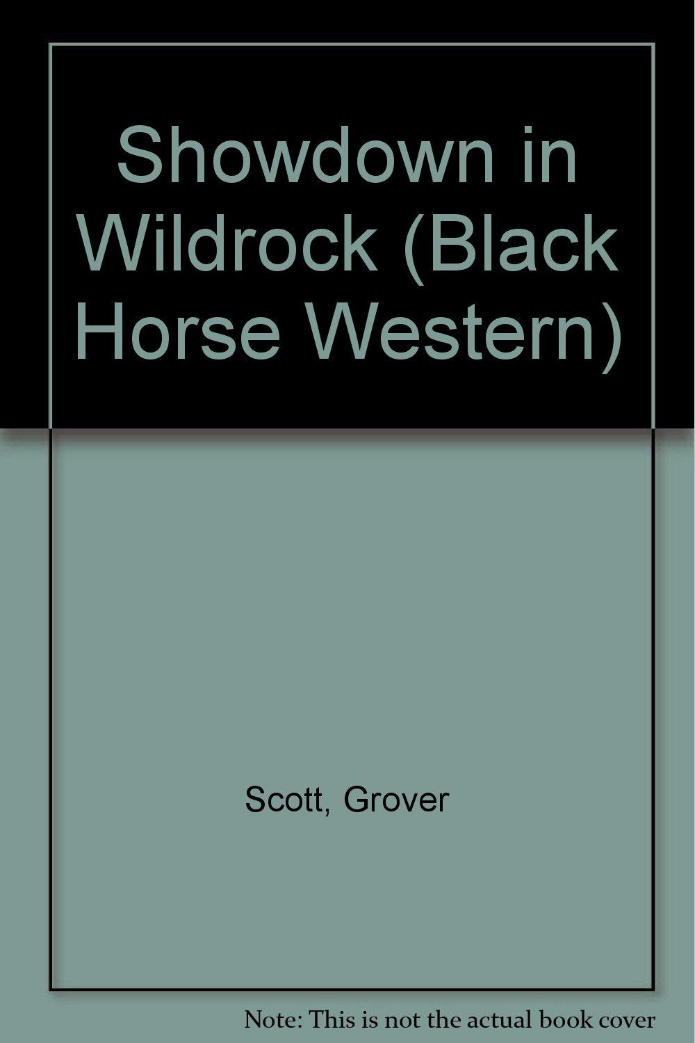 Showdown in Wildrock (Black Horse Western) Action & Adventure