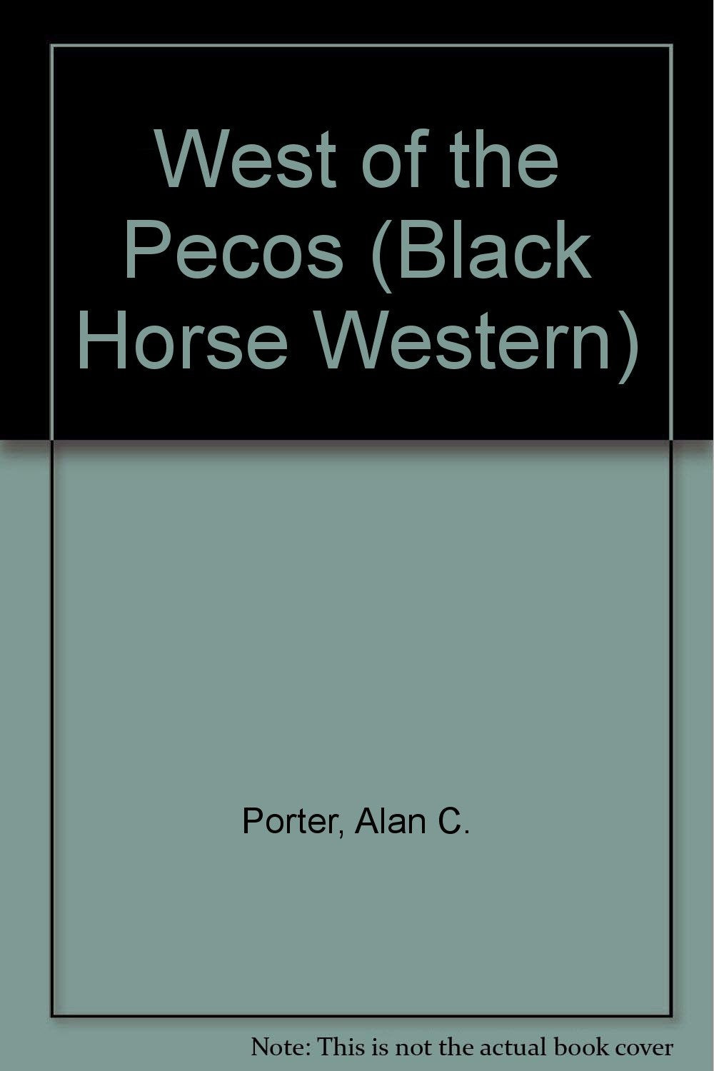 West of the Pecos (Black Horse Western) Action & Adventure