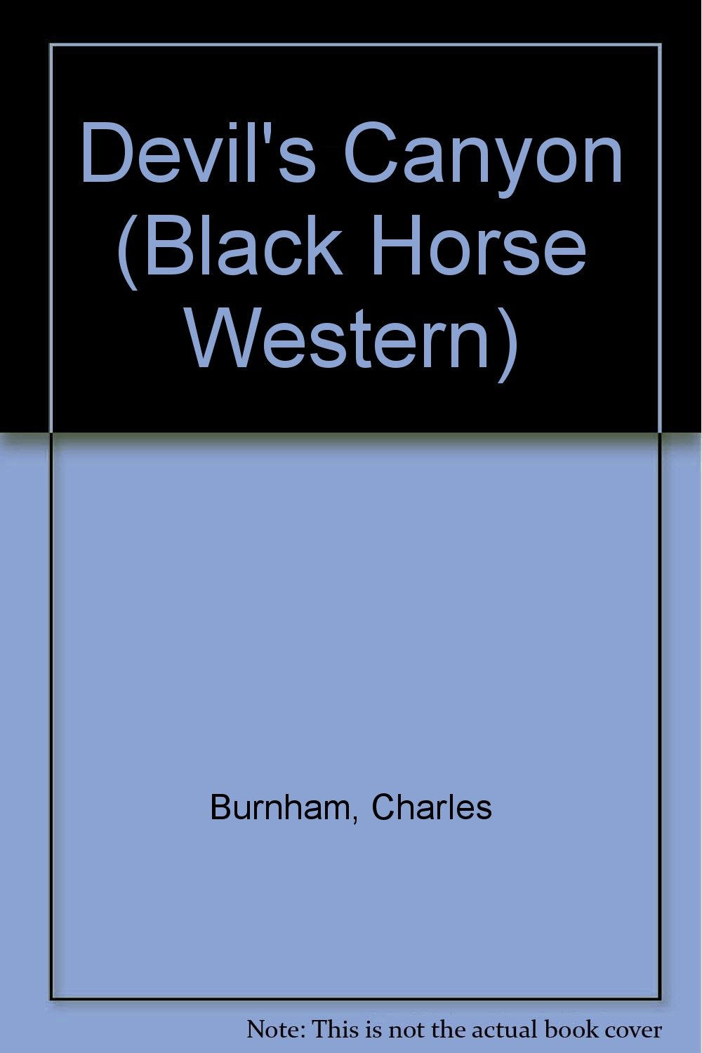 Product Image: Devil's Canyon (Black Horse Western)