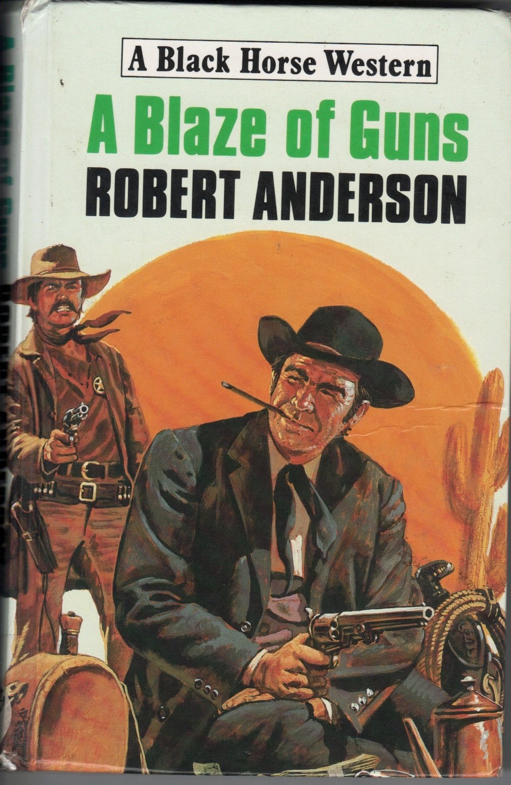 A Blaze of Guns (Black Horse Western) Action & Adventure