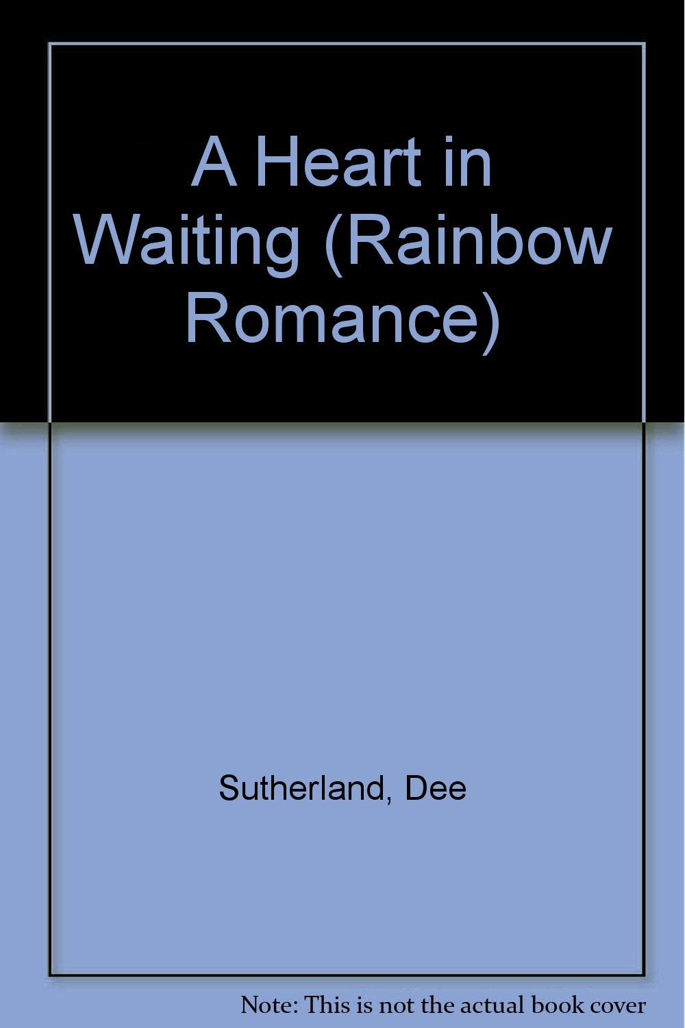 Product Image: A Heart in Waiting (Rainbow Romance)