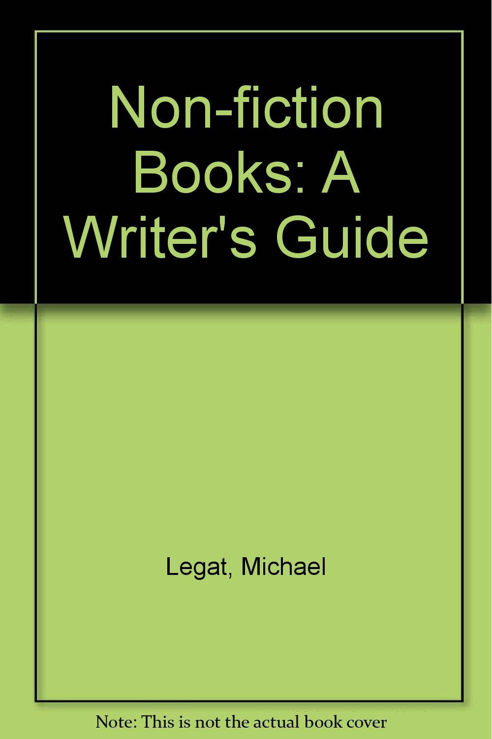 Product Image: Non-fiction Books: A Writer's Guide