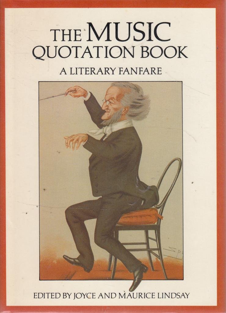 Music Quotation Book: A Literary Fanfare Arts & Music