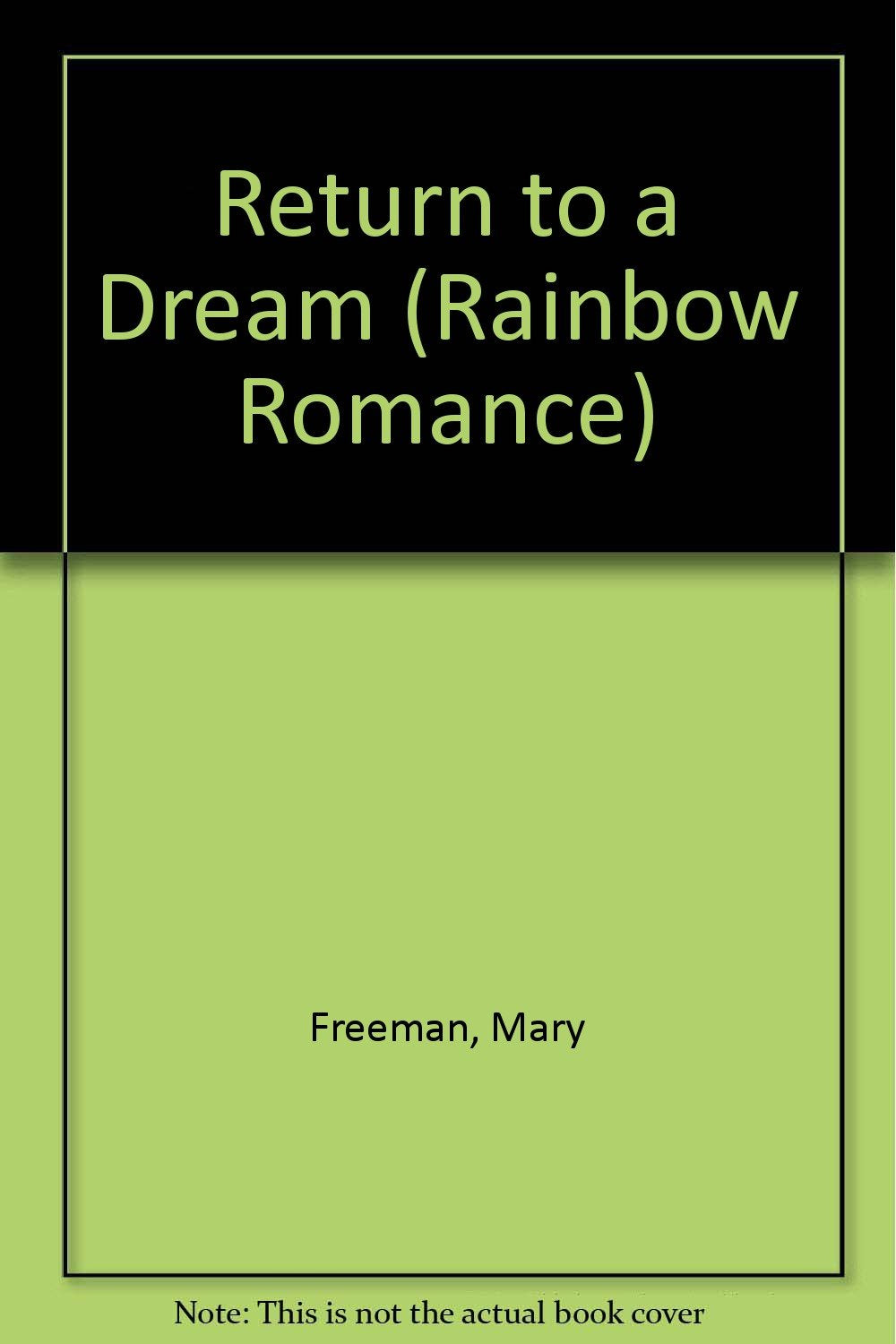 Product Image: Return to a Dream (Rainbow Romance)