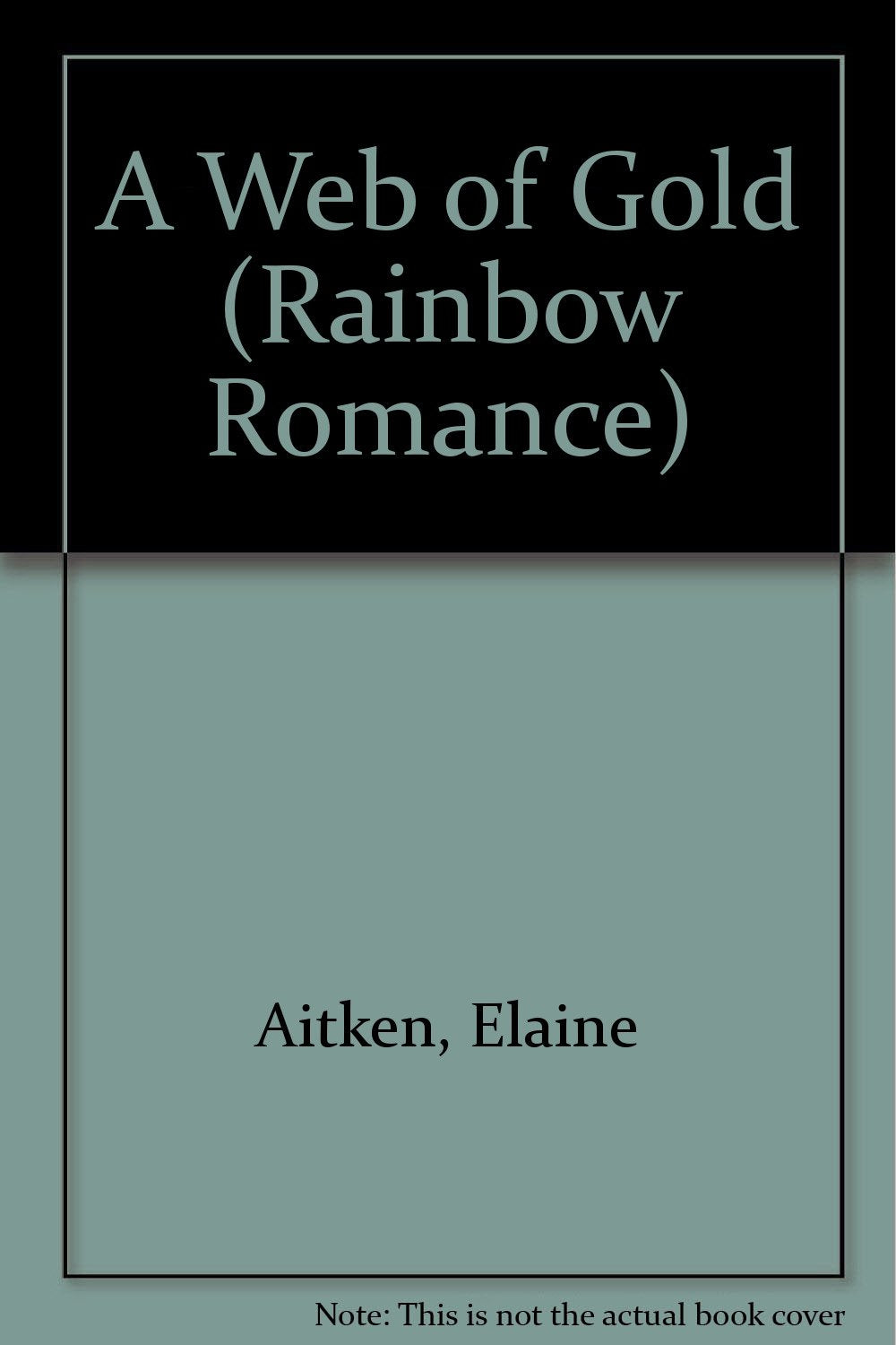 A Web of Gold (Rainbow Romance) Contemporary Romance