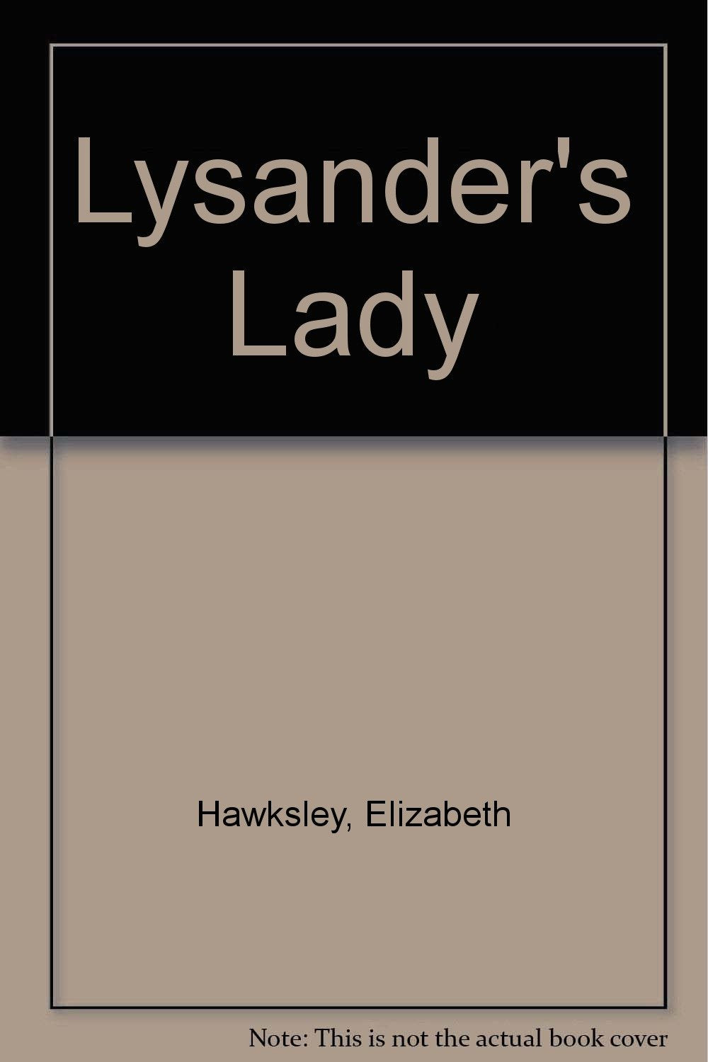 Product Image: Lysander's Lady