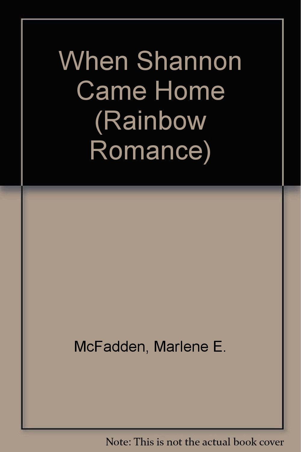 Product Image: When Shannon Came Home (Rainbow Romances Series)