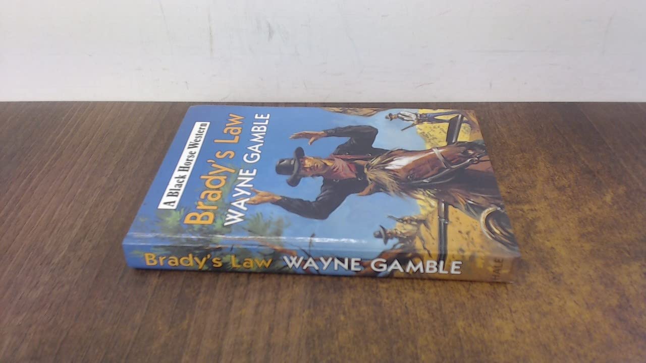Brady's Law (Black Horse Western) Action & Adventure