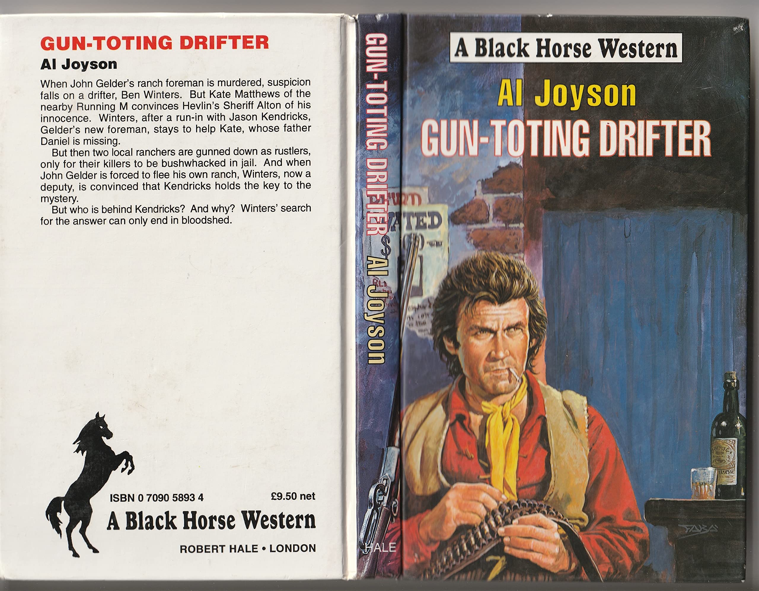 The Gun-toting Drifter (Black Horse Western) Action & Adventure