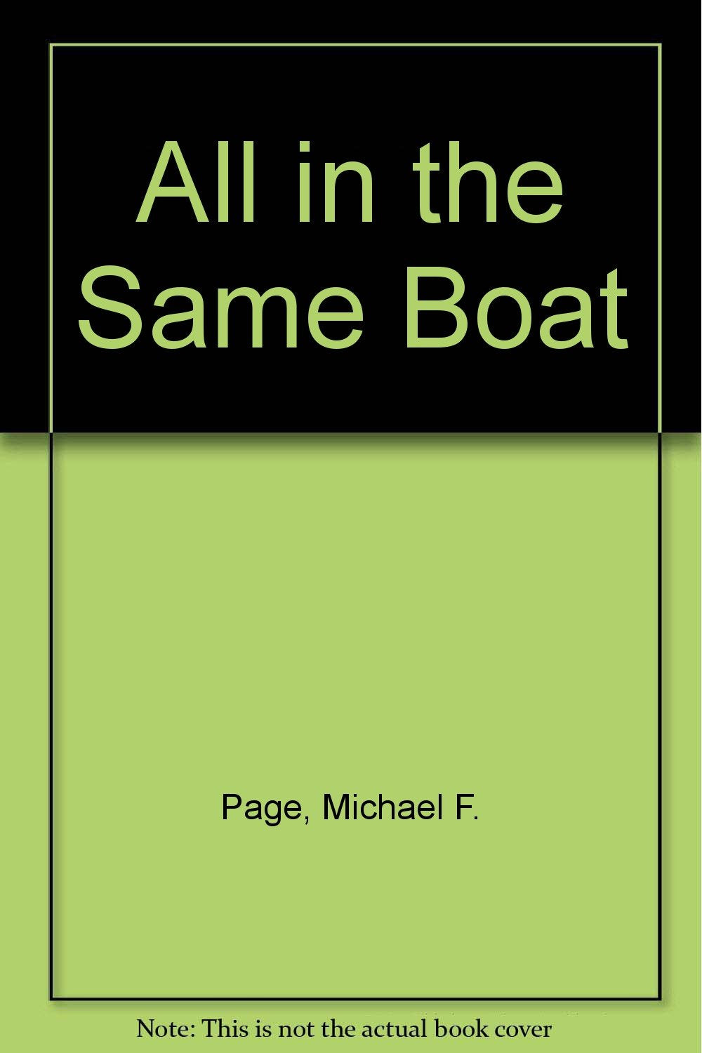 All in the Same Boat Books
