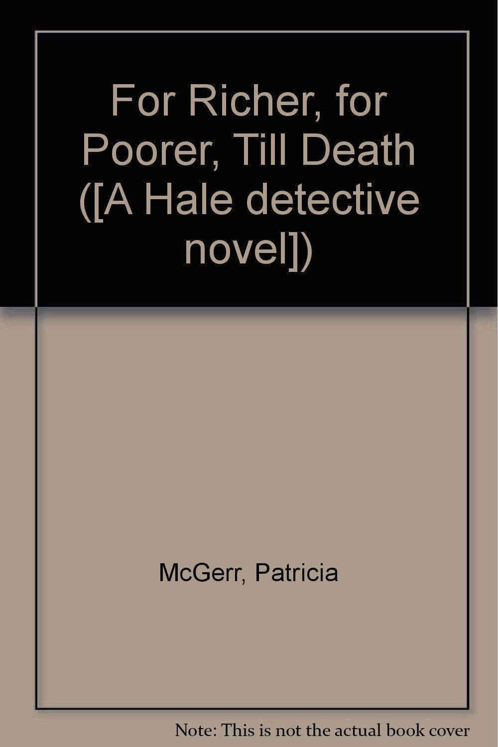 For Richer, for Poorer, Till Death Books