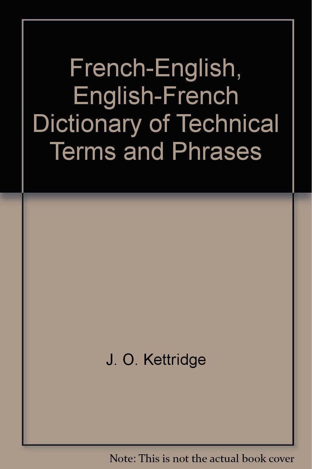 French-English (v. 1) book