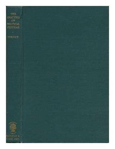 Analysis of Political Systems (International Library of Society) Books