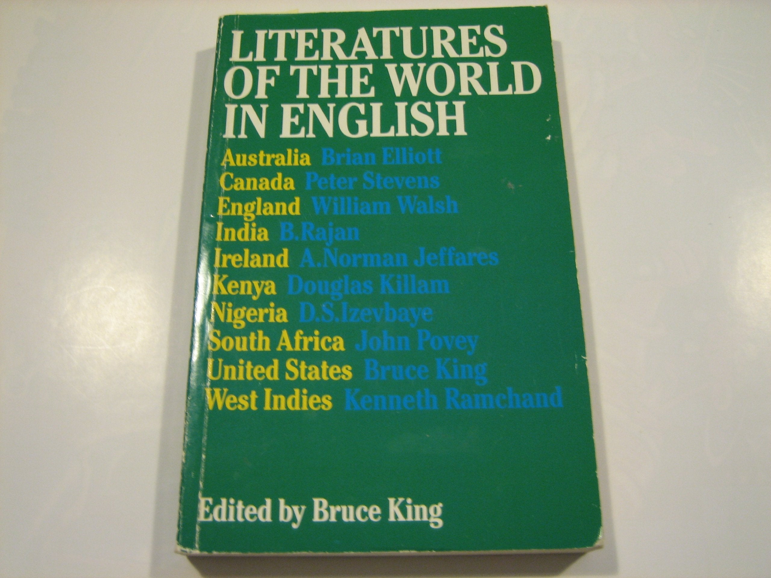 Literatures of the World in English book