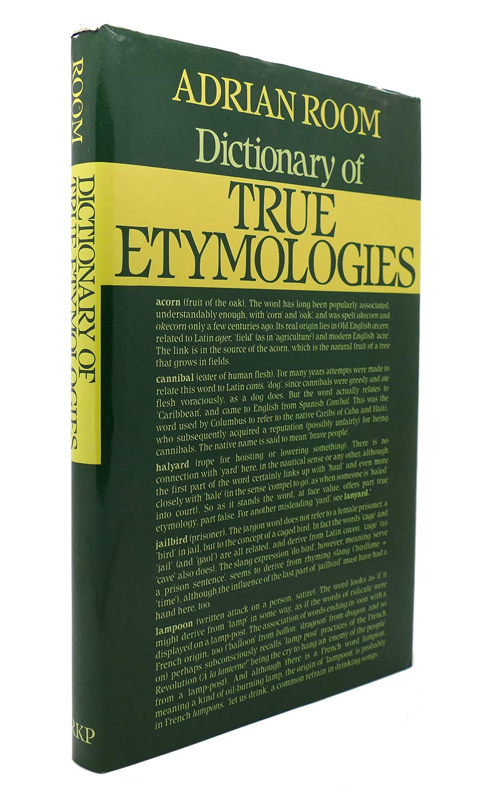 Product Image: A Dictionary of True Etymologies
