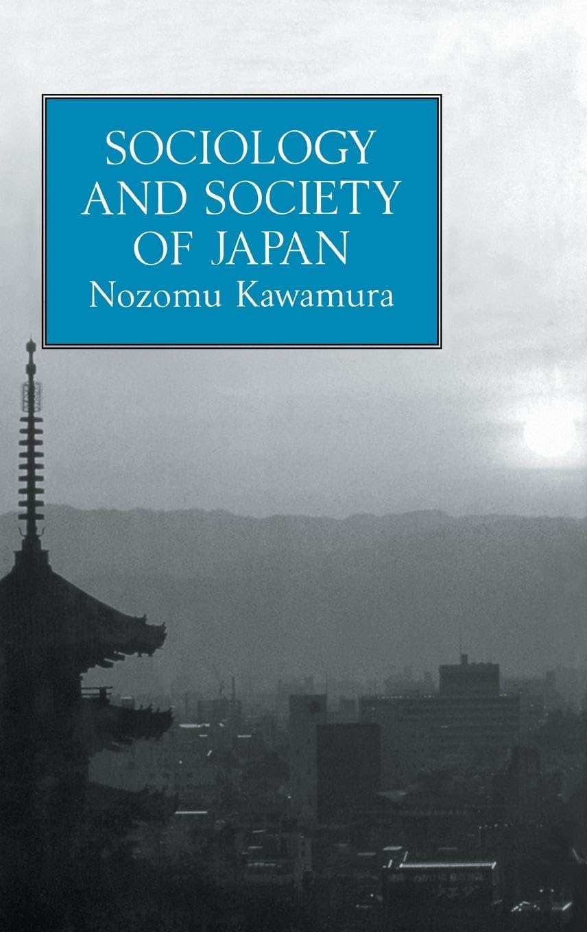 Sociology and Society Of Japan Law
