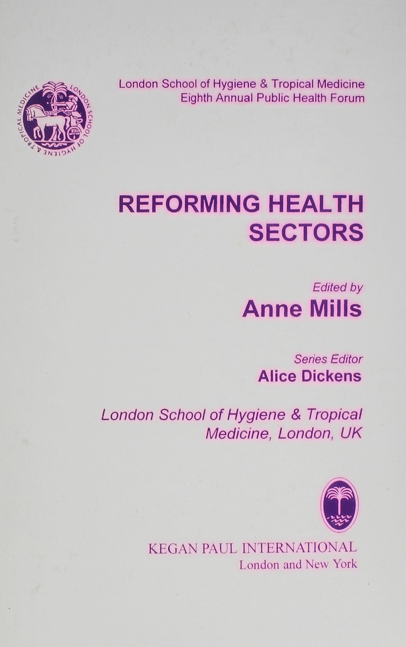 Reforming Health Sectors Medicine