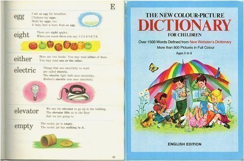 THE NEW COLOUR-PICTURE DICTIONARY FOR CHILDREN Books