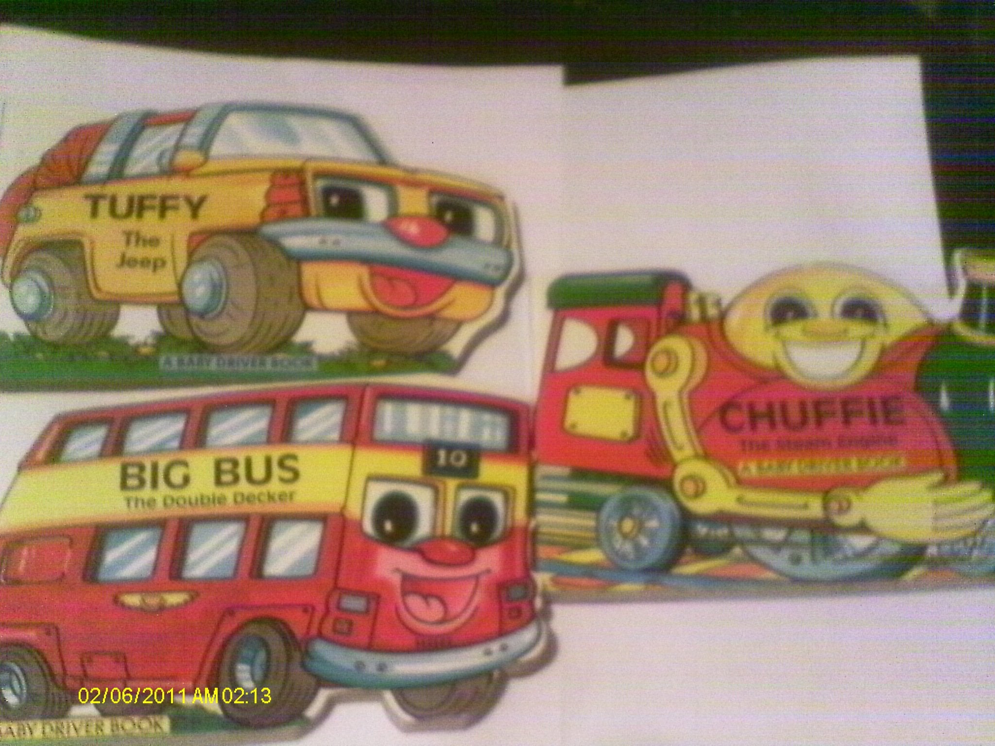 Chuffie the Steam Engine; Big Red the Fire Engine; Tuffy the Jeep; Big Bus the Double Decker (Pack B) (Baby Driver S.) Education