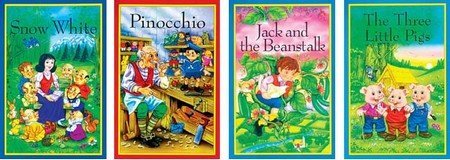 Illustrated Fairy Tales 4 PER PACK (A796) book