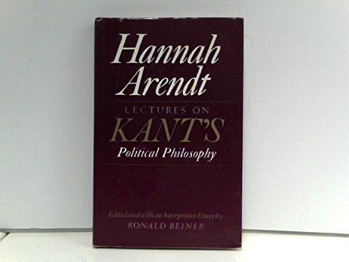Lectures on Kant's Political Philosophy Books