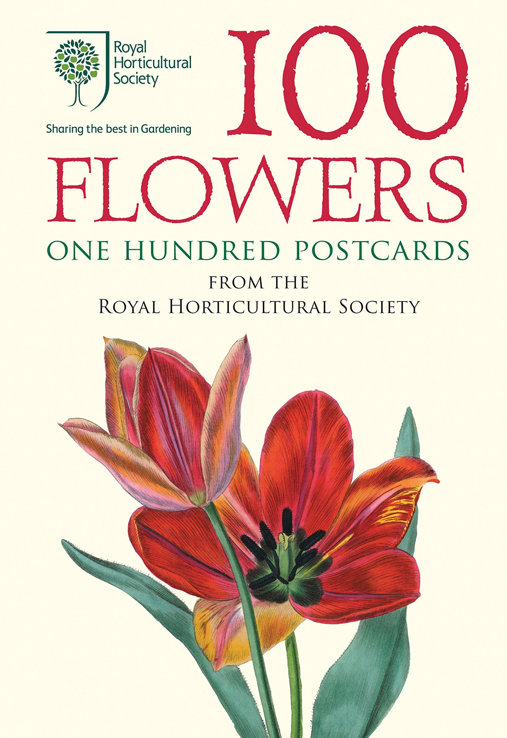 100 Flowers from the RHS: 100 Postcards in a Box Nature & Animals