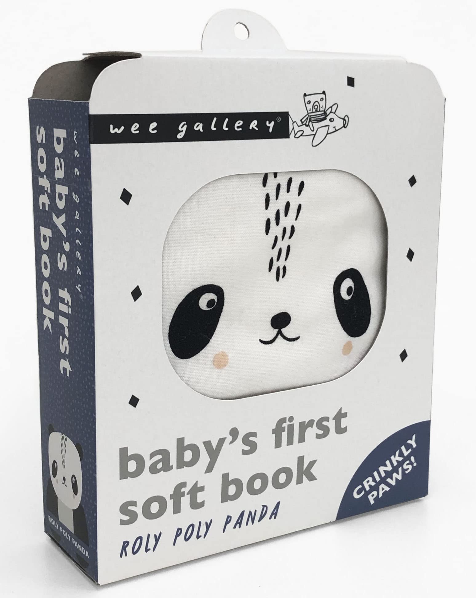 Wee Gallery Cloth Books: Roly Poly Panda: Baby's First Soft Book Parents & Children