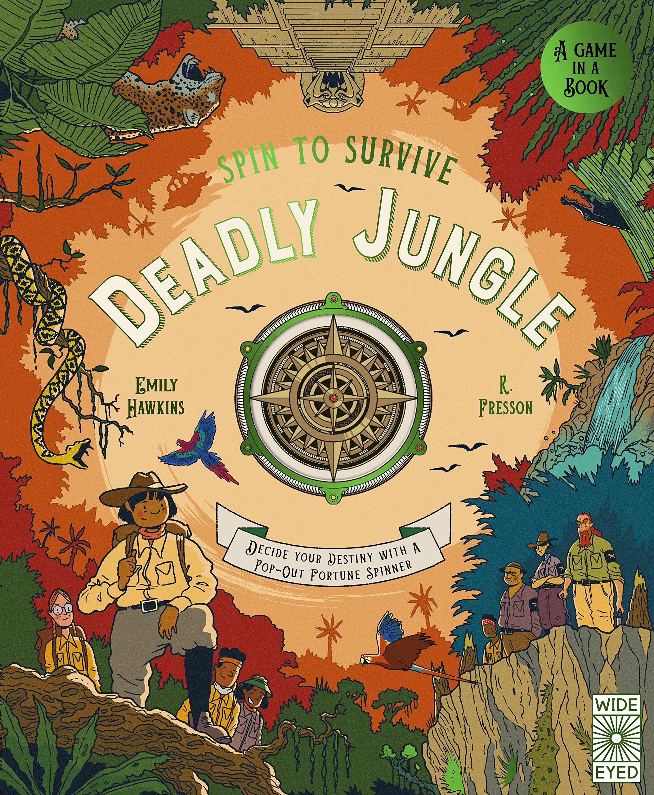 Spin to Survive: Deadly Jungle: Decide Your Destiny with a Pop-Out Fortune Spinner! (2) Non-fiction