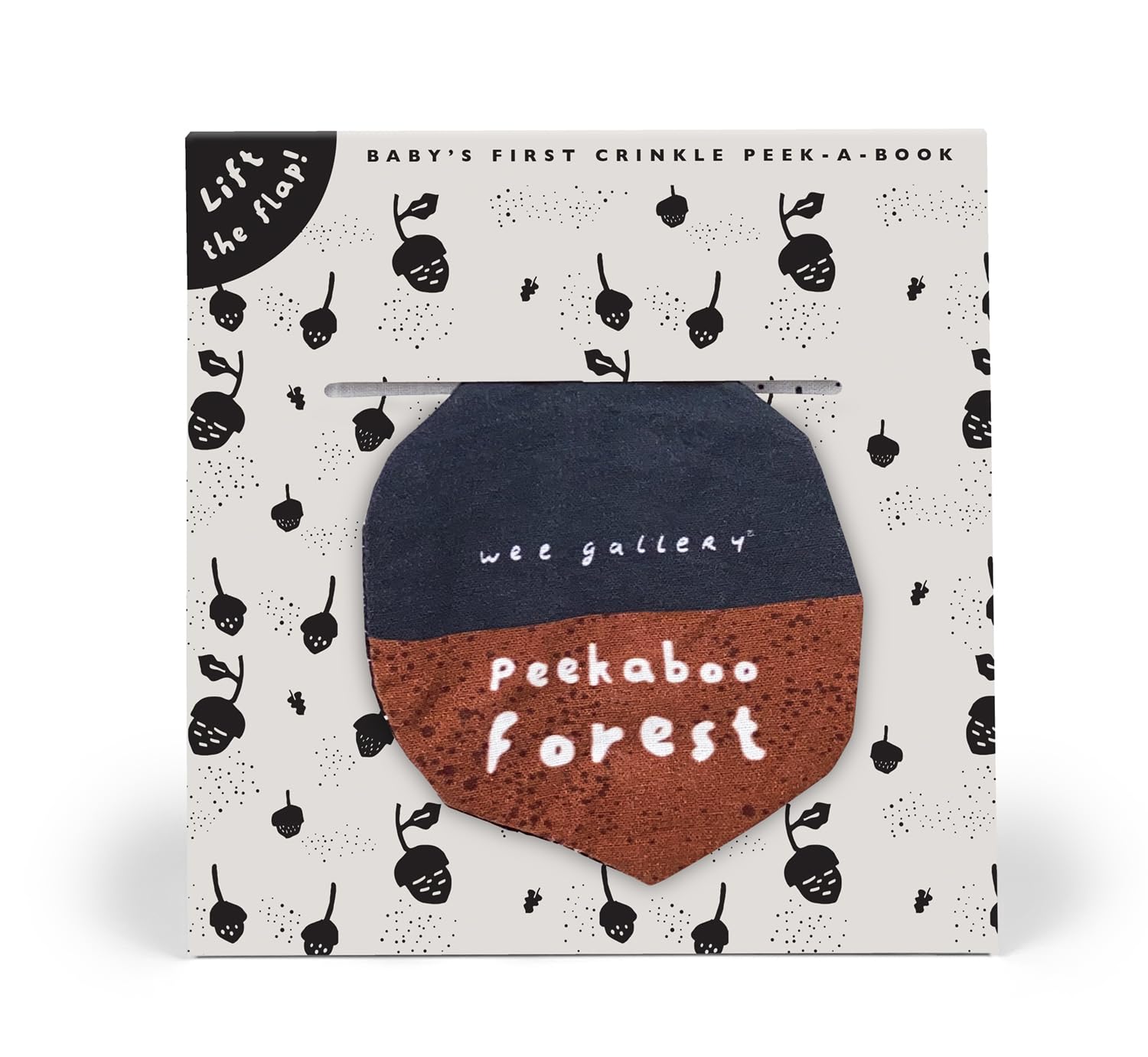 Peekaboo Forest: Baby's First Crinkle Peek-A-Book - Lift the flap! (1) (Wee Gallery Peekaboo Cloth Books, Band 1) Parents & Children