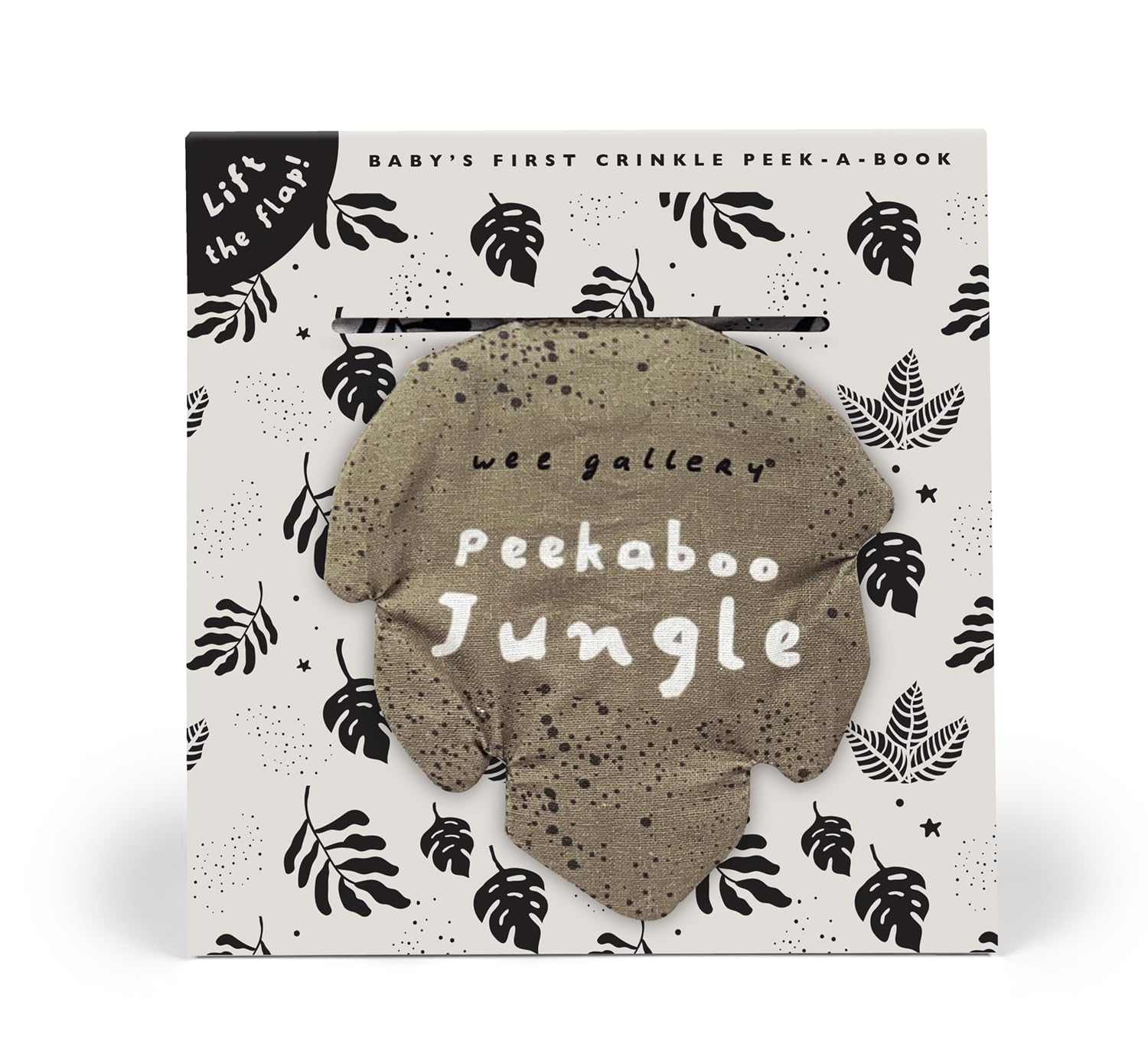 Peekaboo Jungle: Baby's First Crinkle Peek-A-Book - Lift the flap! (3) (Wee Gallery Peekaboo Cloth Books, Band 3) Parents & Children