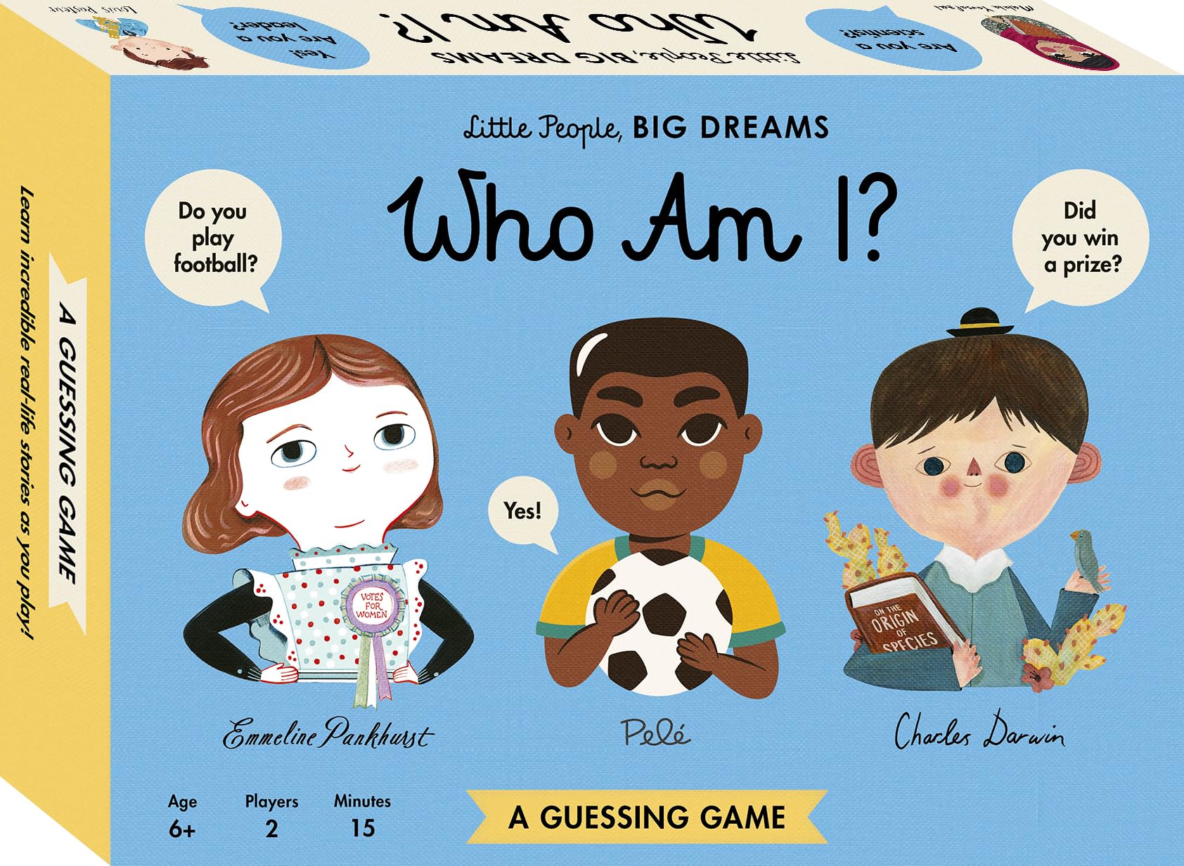 Who Am I?: Little People, Big Dreams Guessing Game Board Games