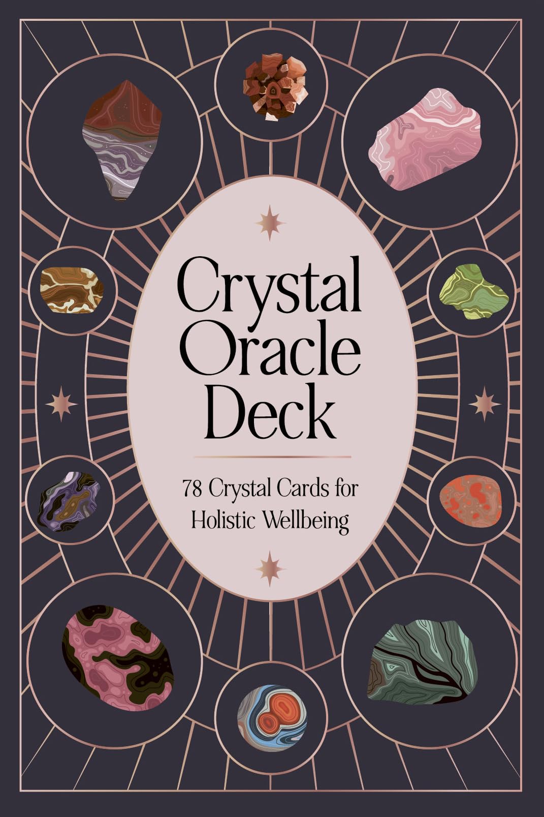 Crystal Oracle Deck: 78 crystal cards for holistic wellbeing Lifestyle