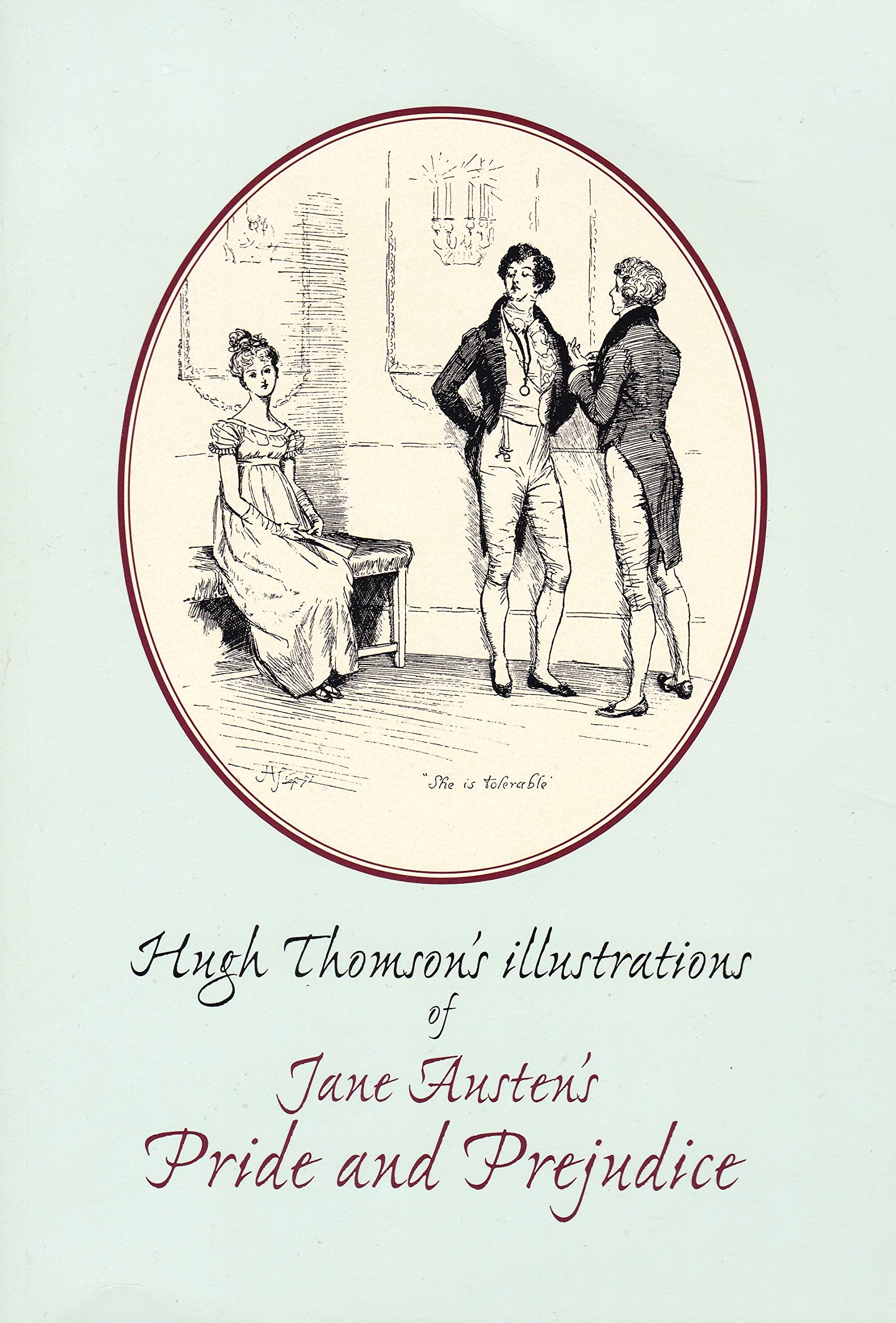 Hugh Thomson's Illustrations of Jane Austen's Pride and Prejudice Books