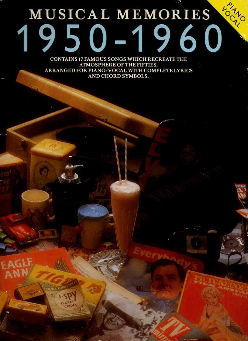 Product Image: Musical Memories 1950-1960. Songbuch