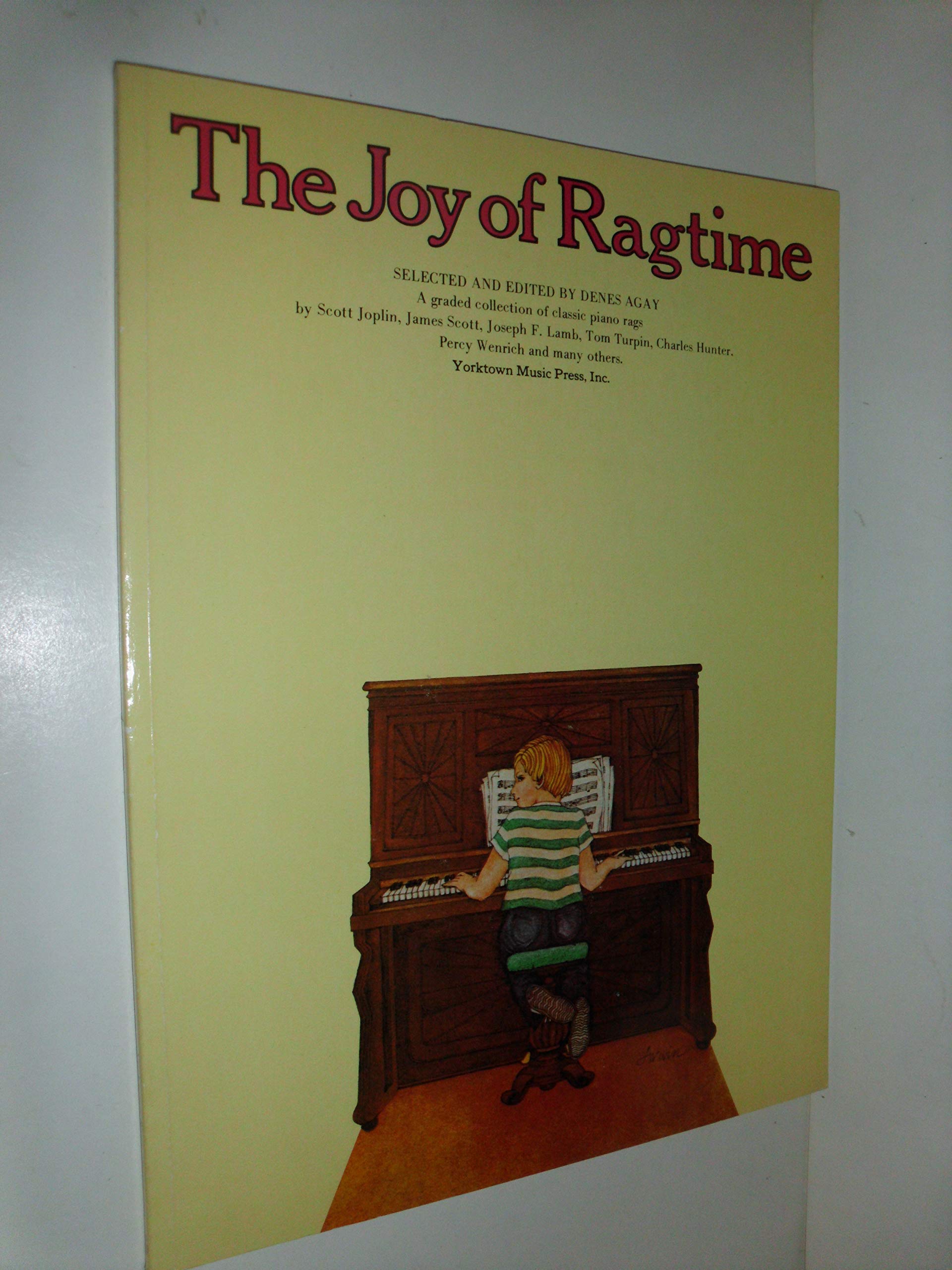 The Joy of Ragtime. Klavier, Gesang, Gitarre (Songbooks). Sheet Music