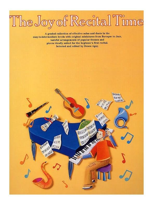 The Joy Of Recital Time. Klavier Solo. book
