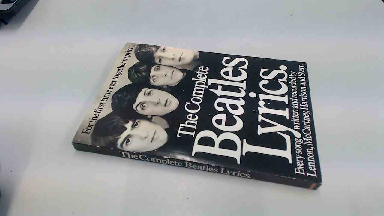 The Complete "Beatles" Lyrics Sheet Music