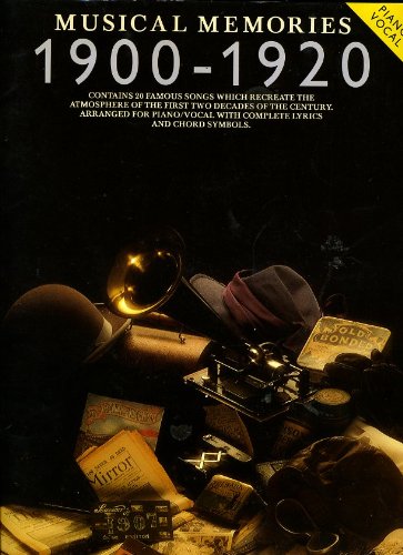 Product Image: Musical memories: 1900 - 1920 (piano vocal)