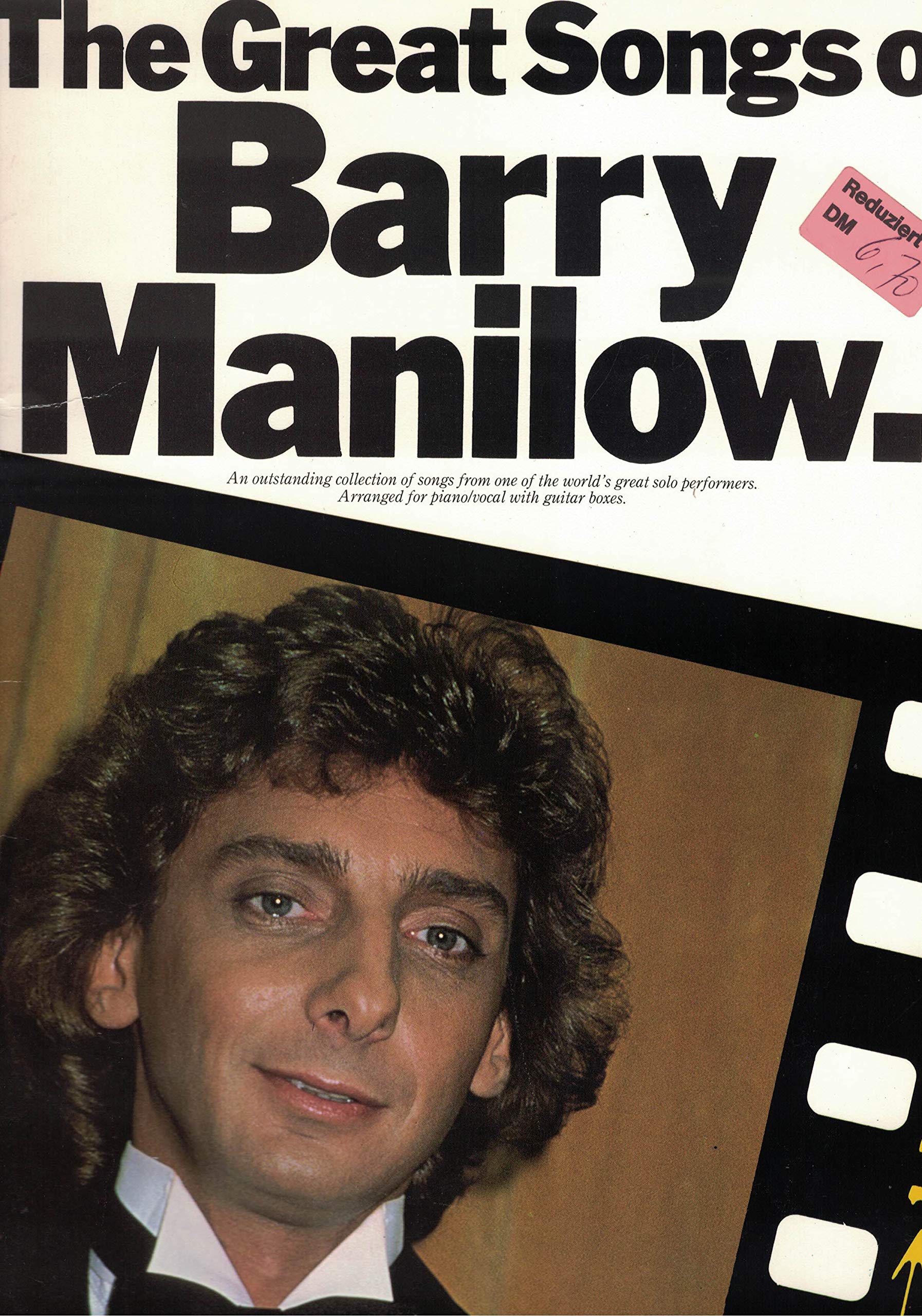 The Great songs of Barry Manilow Books