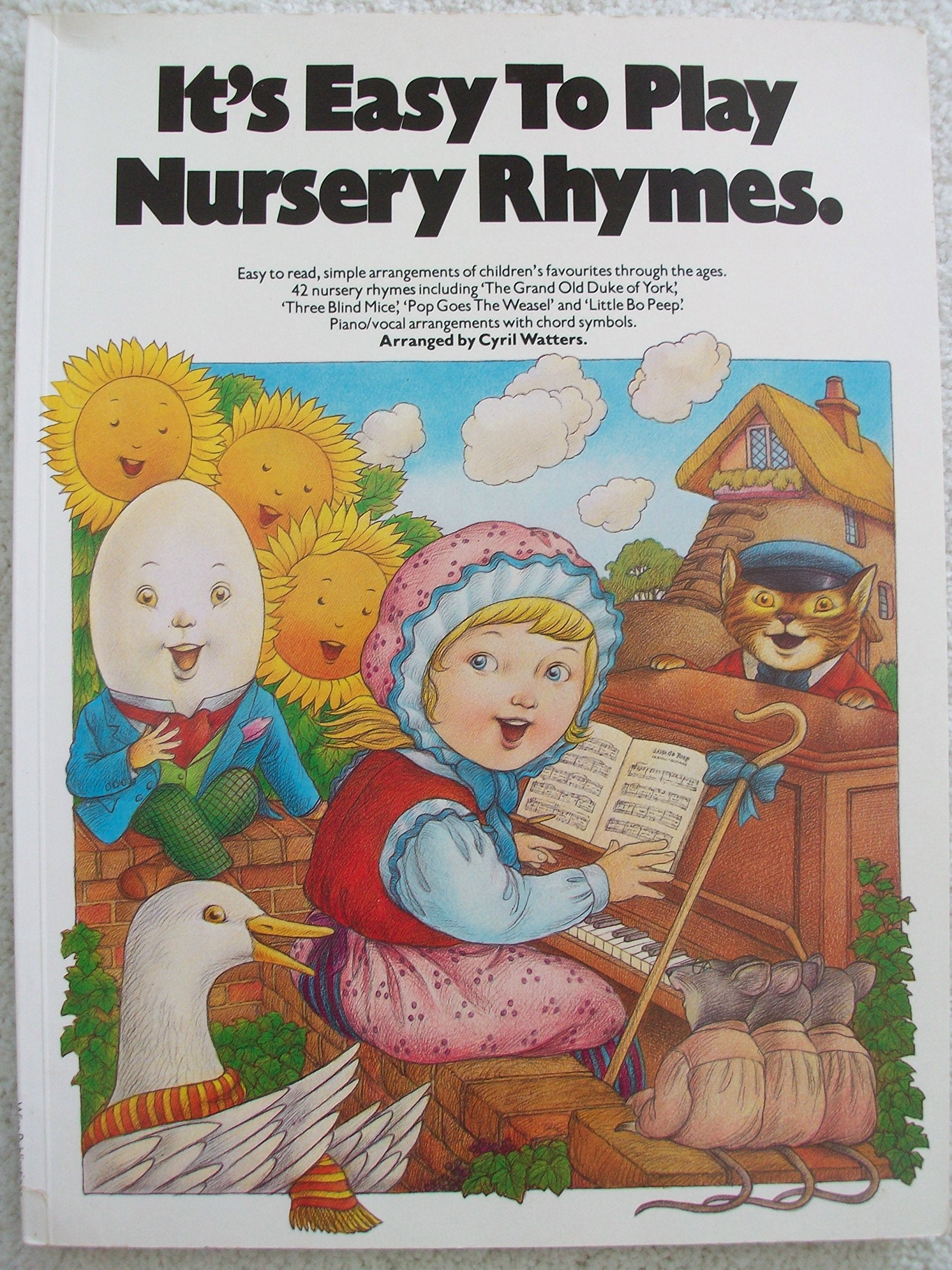 It's Easy to Play Nursery Rhymes: P/V/G Social Sciences