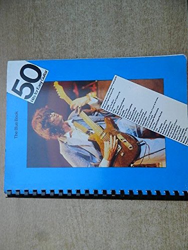 THE BLUE BOOK: 50 HITS FOR EASY GUITAR SONGBOOK FOR VOICE/GUITAR Books
