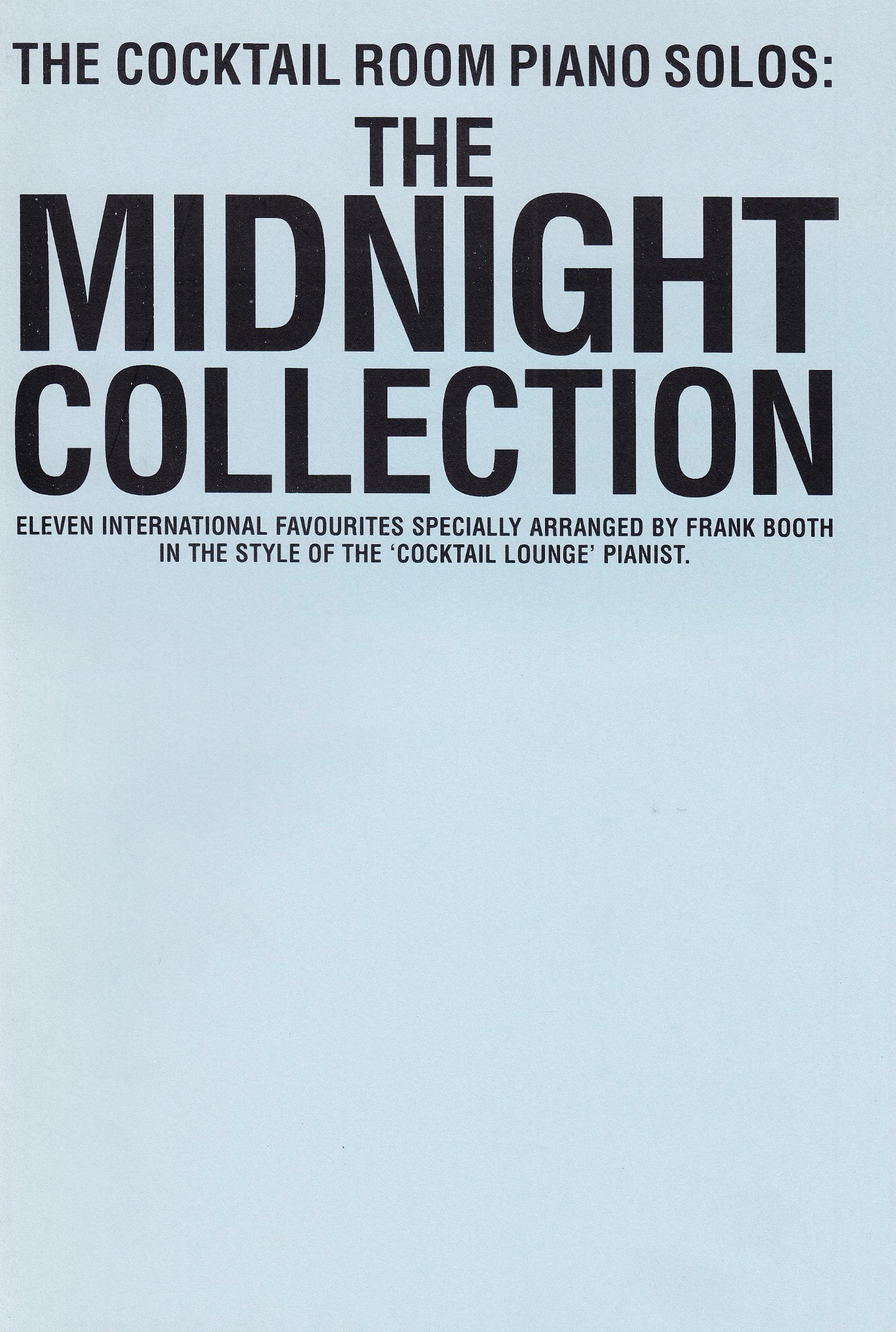 The Midnight Collection (Cocktail Room Piano Solos). Klavier Sheet Music