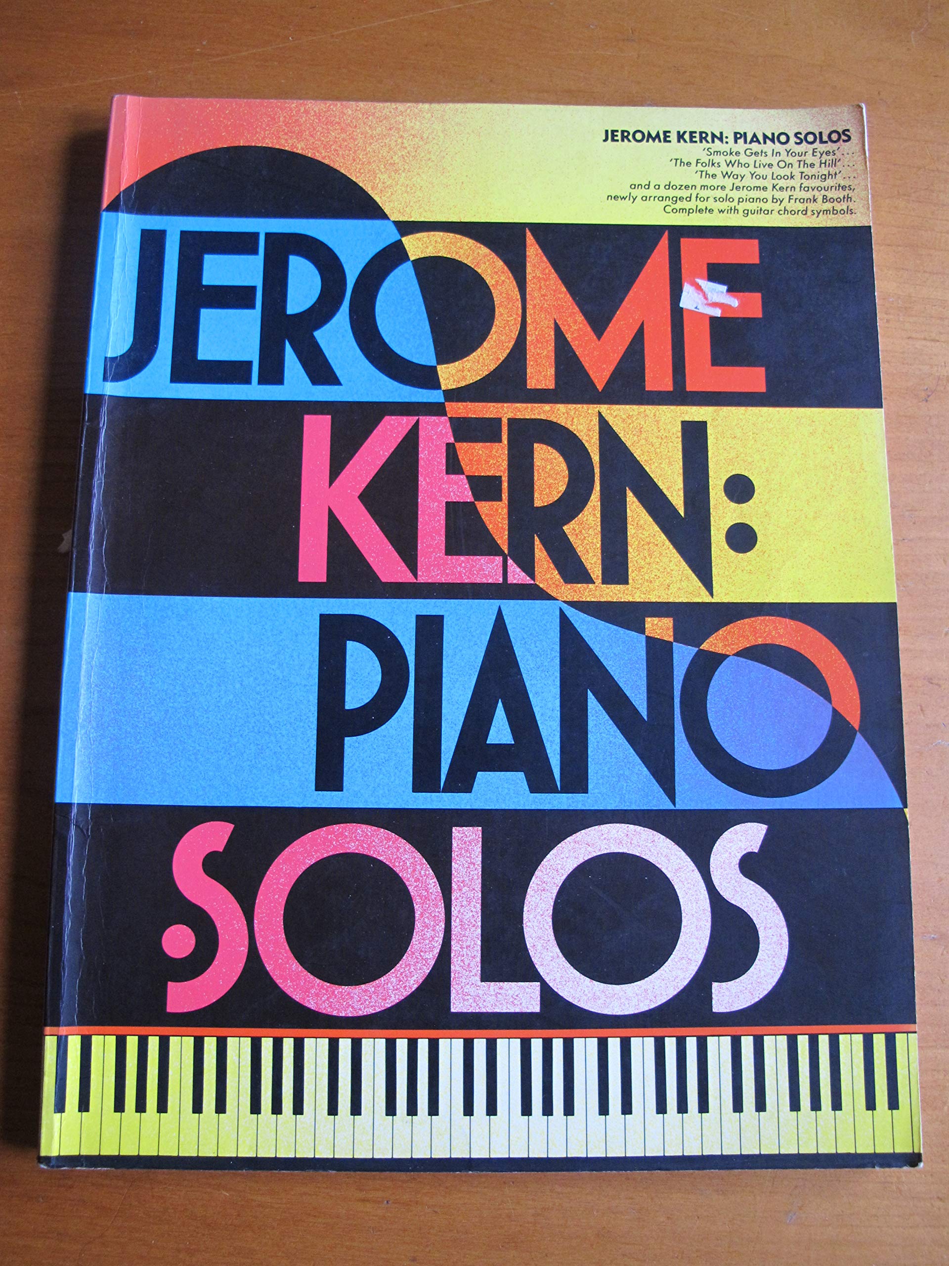 JEROME KERN : PIANO SOLOS Books
