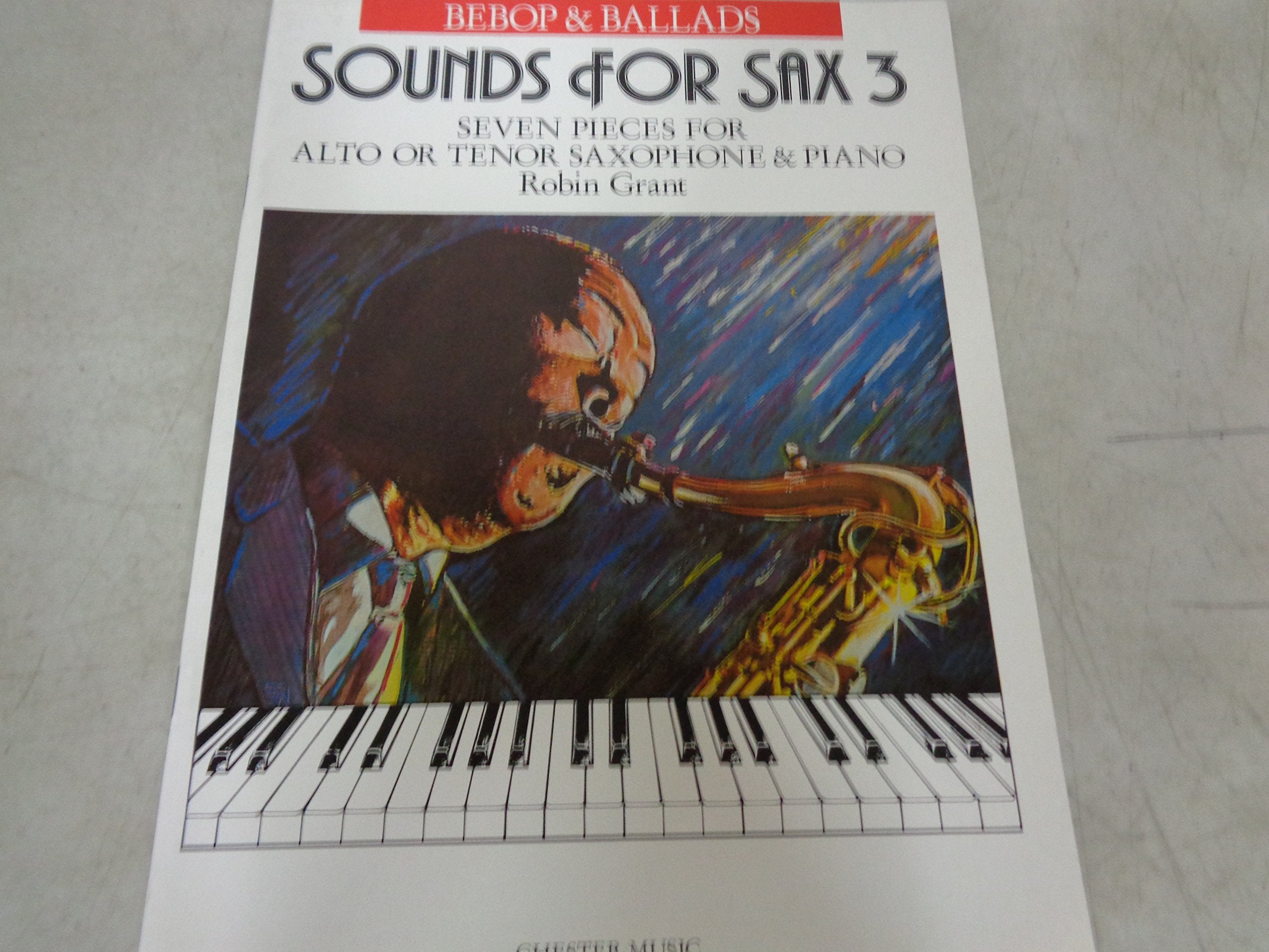 Sounds for Sax 3 - Bebop + Ballads. Saxophon, Klavier Books