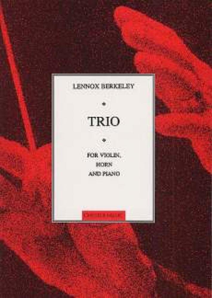 Lennox berkeley: trio for horn, violin and piano op.44 book