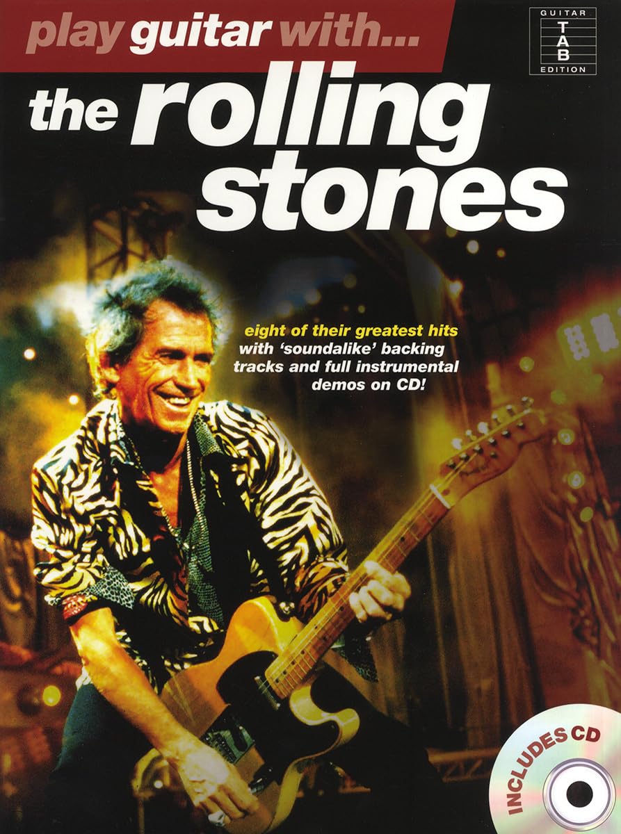 Play Guitar With... The Rolling Stones. Enthält Online-Audio Sheet Music