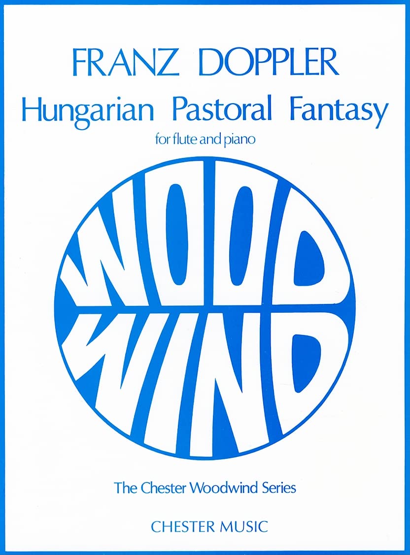 Fantasie Pastorale Hongroise. Flöte mit Begleitung.: Flute and Piano Sheet Music